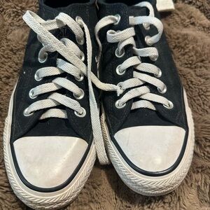 Converse Black and White Classic Kids Sneakers